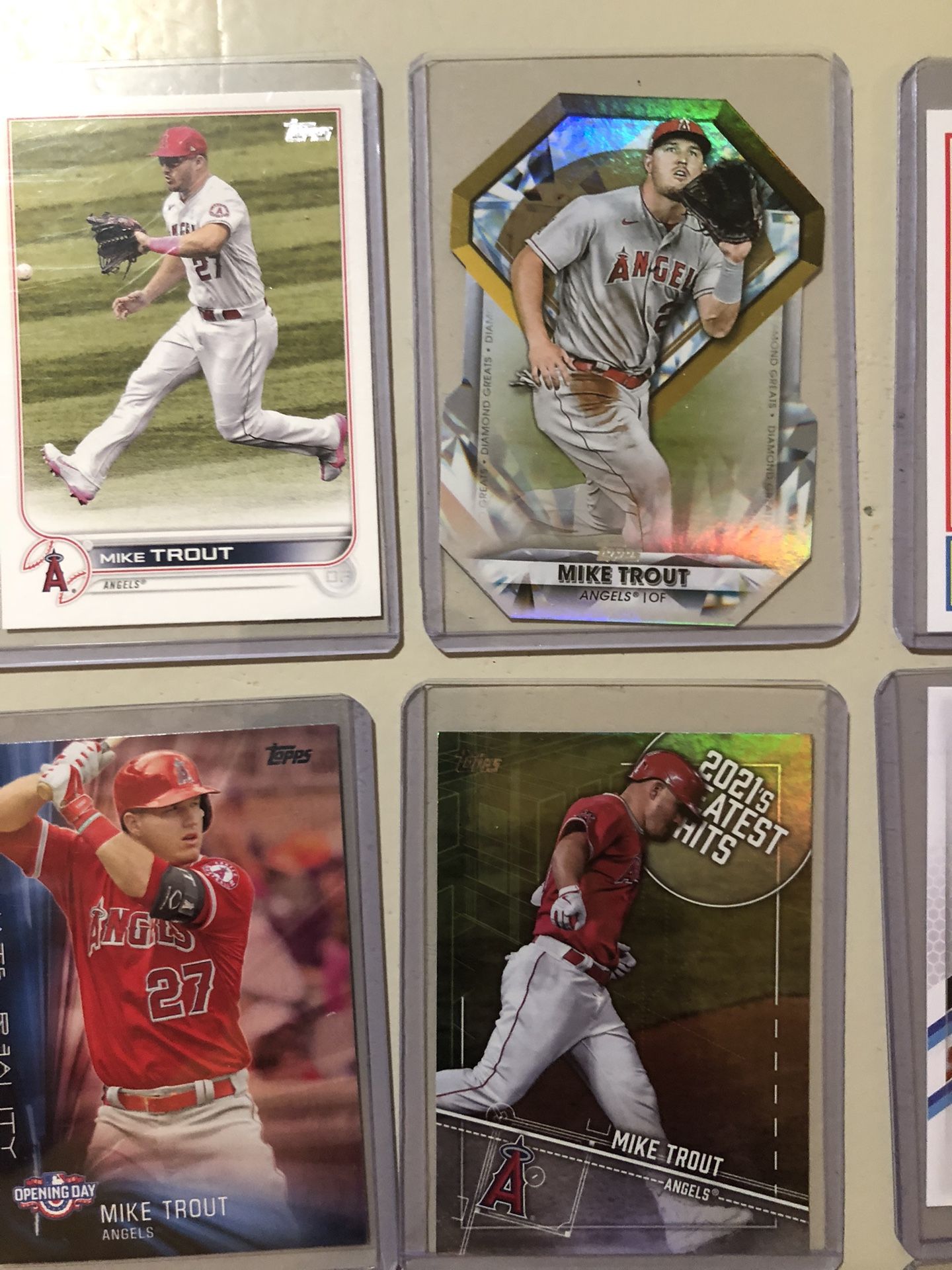 Mike Trout Baseball Cards