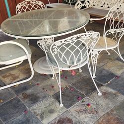 Antique Italian Patio Set
