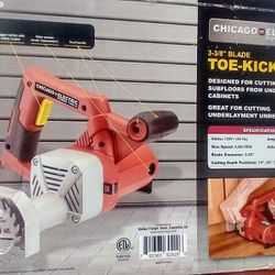 Chicago 3-3/8 in. 6.8 Amp Heavy Duty Toe-Kick Saw 