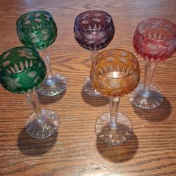 Vintage wine glass goblet
