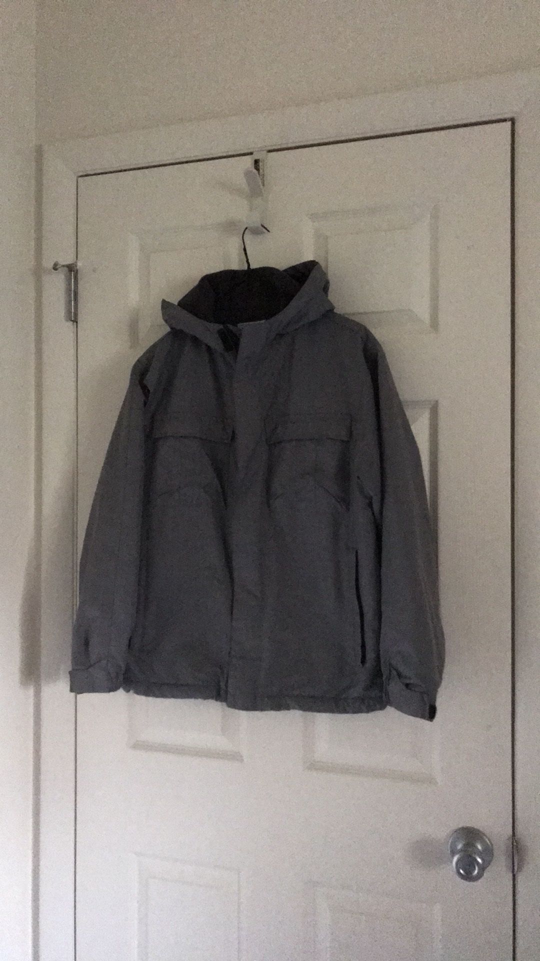 Old navy gray kids jacket size L