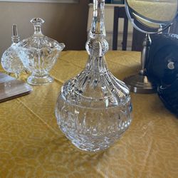 Crystal Covered Dish 
