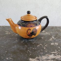 Proud Rooster Teapot Homestyle Ceramics Susan Winget 2000