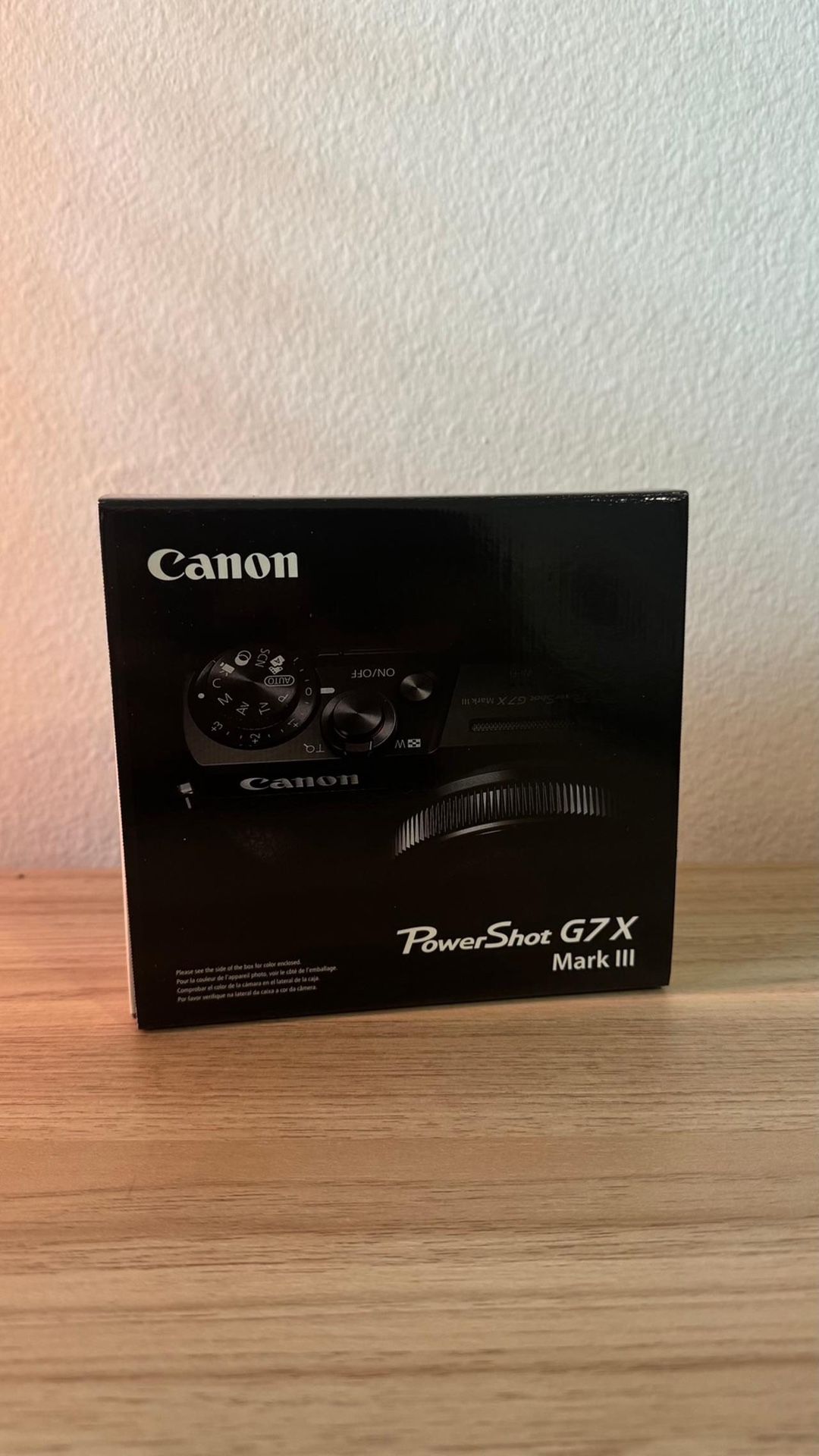 Canon PowerShot G7X Mark III New