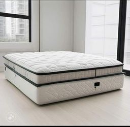 Never used # Brand new Mattress + Box Spring + bed frame| same Day Delivery 🚚 Mattress For Sale
