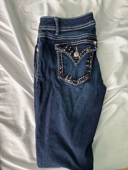 Miss me brand size 28 dark blue skinny’s