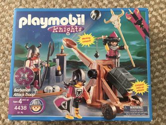 Playmobile Knights Barbarian attack #4438