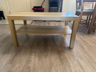 IKEA LACK Coffee Table – White Stained Oak Effect