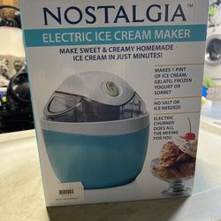 Nostalgia Electric Ice Cream Maker 