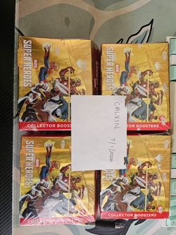 Marvel Super Heroes- Collector Display Booster