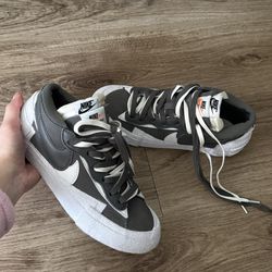 Nike Blazer Low x sacai Iron Grey 5.5-6