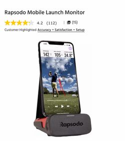 GOLF Rapsodo Mobile Launch Monitor