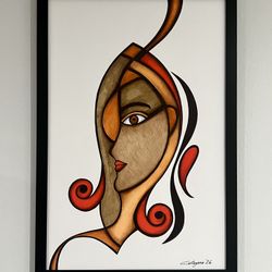Artwork: Woman’s face! 