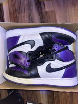 Jordan Purple Toe 1