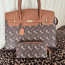 Bag And Matching Wallet
