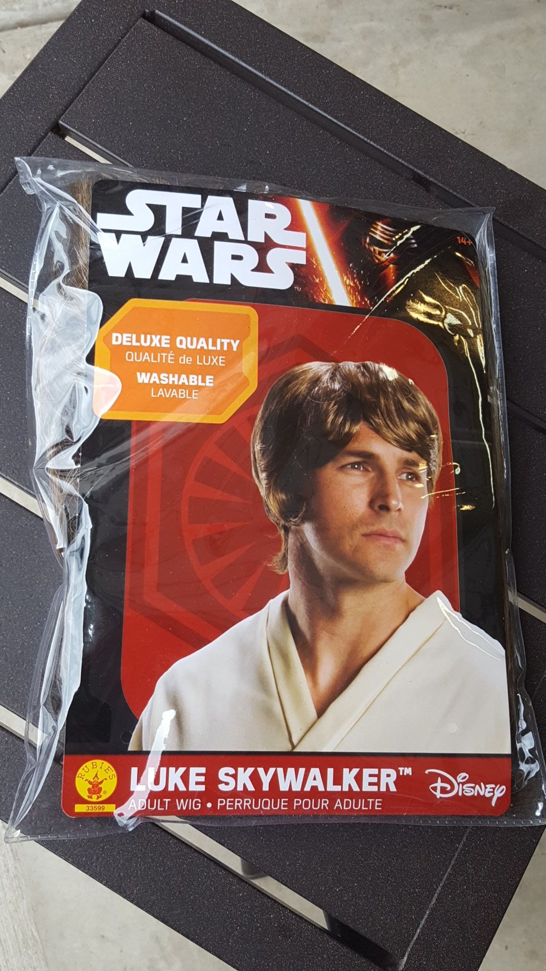 Star wars luke Skywalker wig