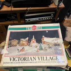 Vintage Christmas Village 