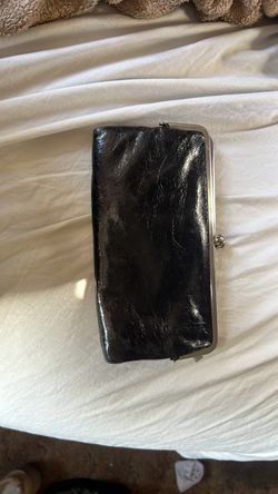 HOBO clutch wallet black