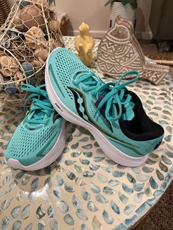 Saucony Running Sneakers Teal PWRRUN
