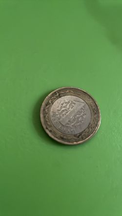 Turkey 1 Lira bimetallic coin