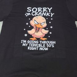 Brand NEW" Cranky 50's Duck T-shirt SIZE 2XL