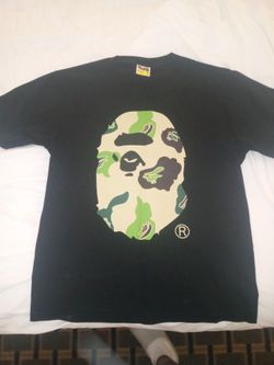 Green And Black Bape Shirt