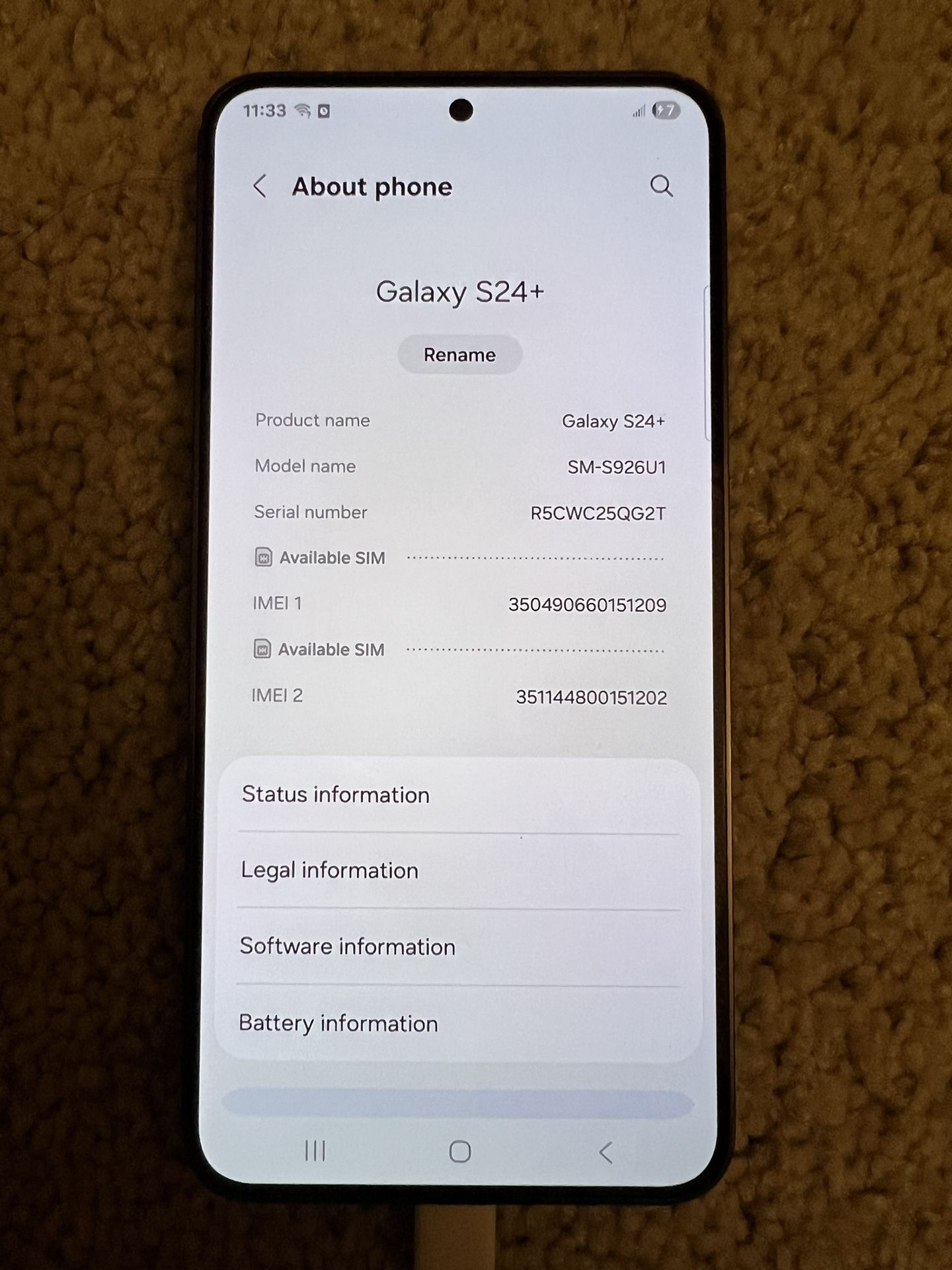 Samsung Galaxy S24 Plus