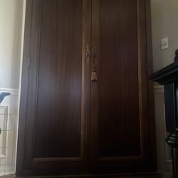 Solid Wood Entertainment Center