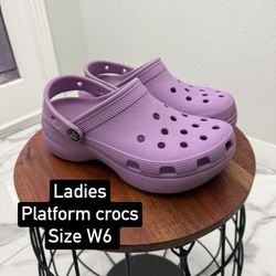 Platform Crocs 