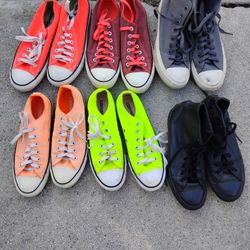 Bundle Converse Vans  All Size 7 Men's 