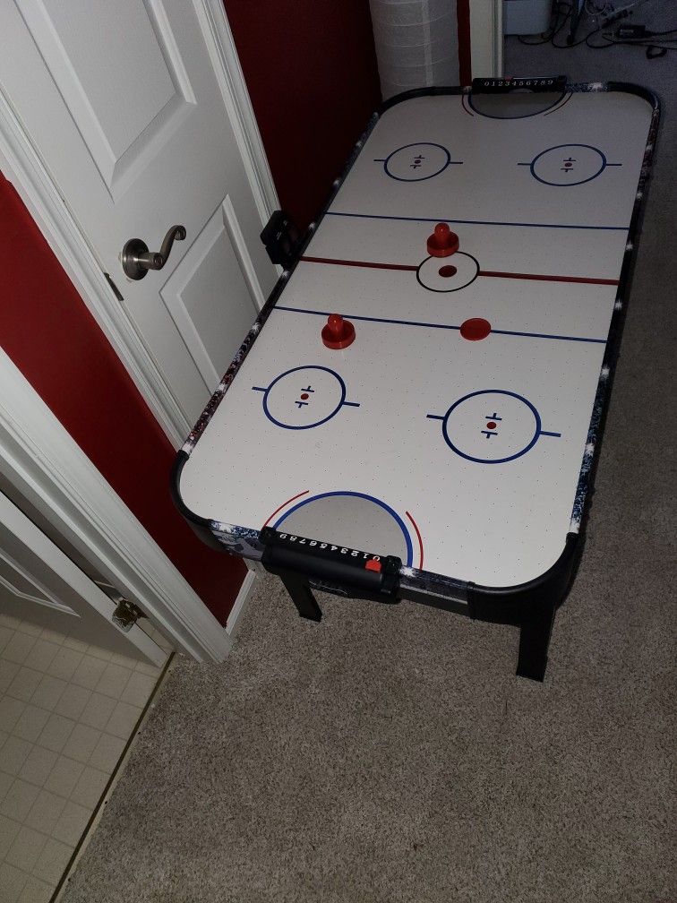 Wrist Shot Air Hockey Table.