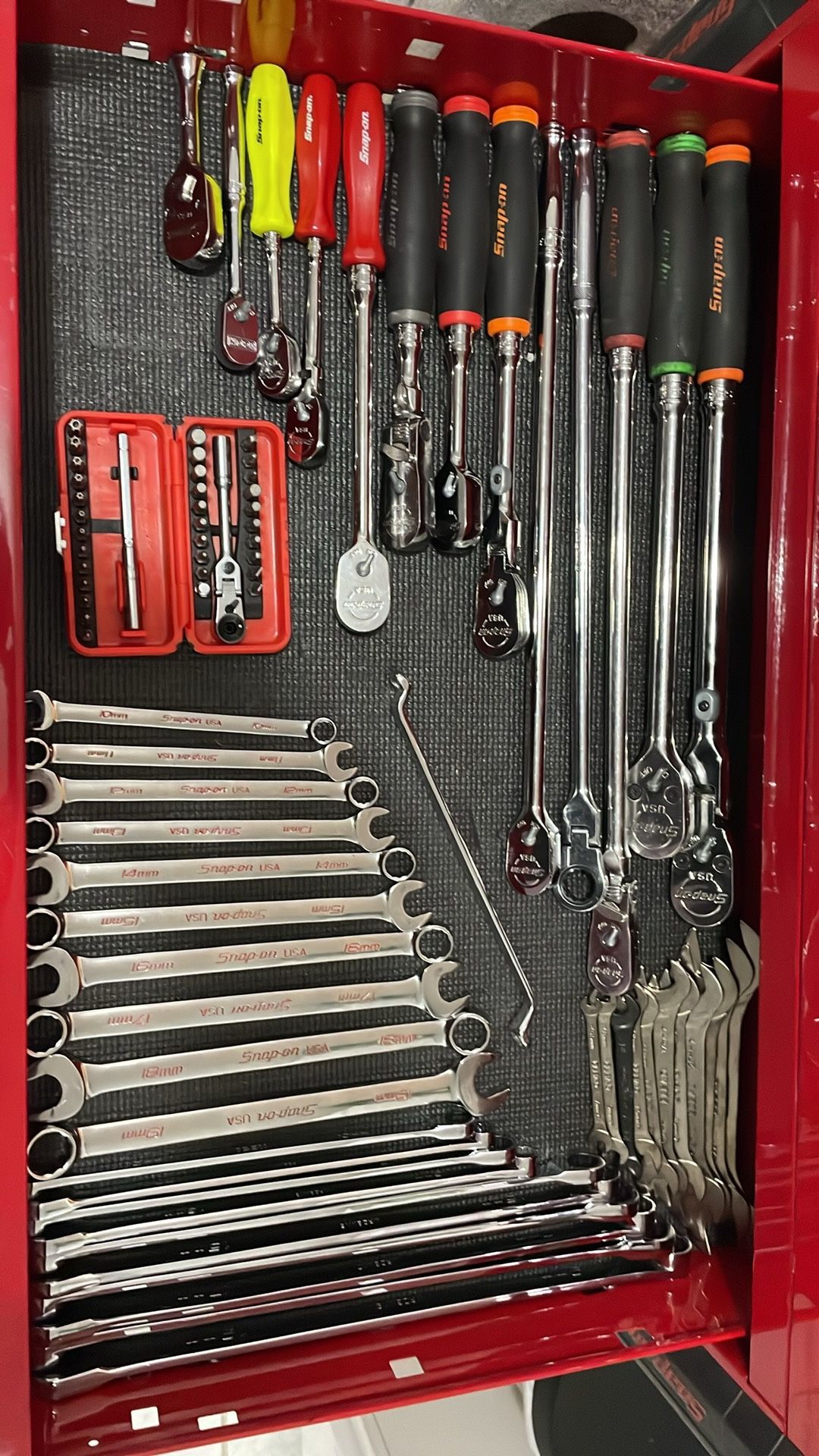 Snap On Ratchets and Flank Drive Wrench