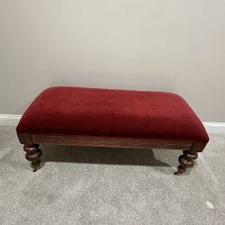 Upholstered Bench 18inches high, 20 Inches Deep and 44 inches Length 