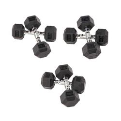 Fitvids Dumbbell Weights Gym Set 90 lbs  