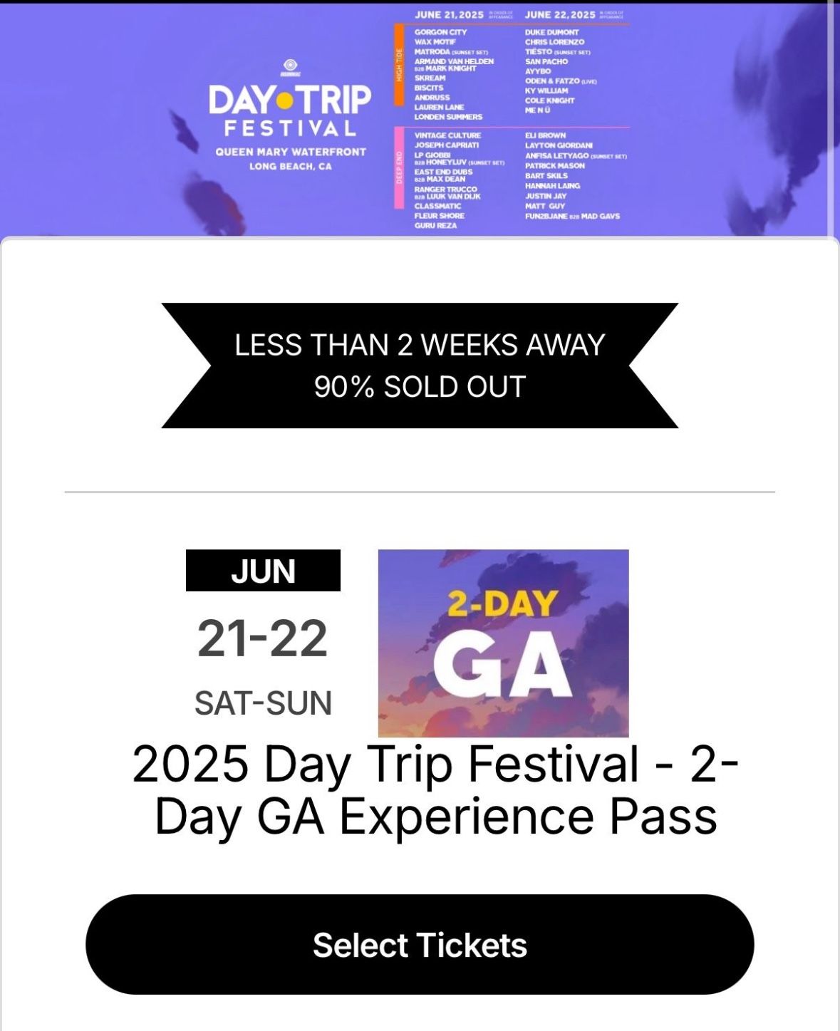 Daytrip Tickets Best Offer Takes Them