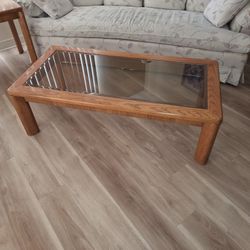 Glass Top Coffee Table