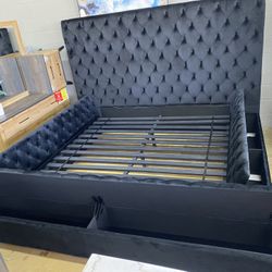 New Bed Frame Only King Size Square 