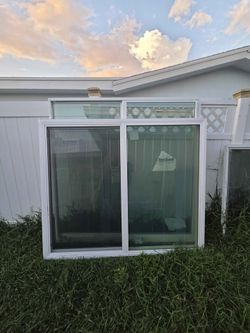Brand New 72.5W x 61.5H Impact Vinyl Sliding Window
