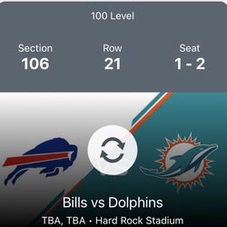 Miami Dolphins Vs Buffalo Bills