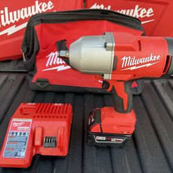Milwaukee M18 1/2” High Torque Impact Wrench $229 / $289 Kit