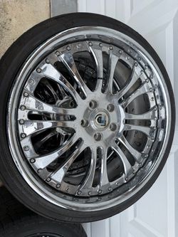 5 sets of rims all different sizes