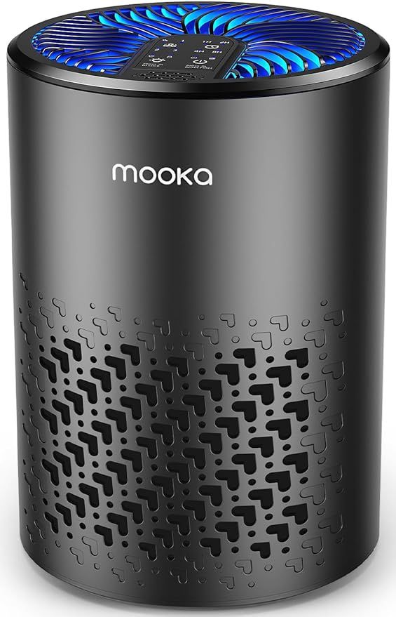 MOOKA HEPA Air Purifier – Quiet, Compact & Powerful for Bedrooms, Offices & Pets