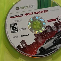 Need For Speed Xbox 360 Edition