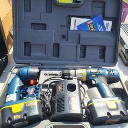 Ryobi 18 V Drill Set