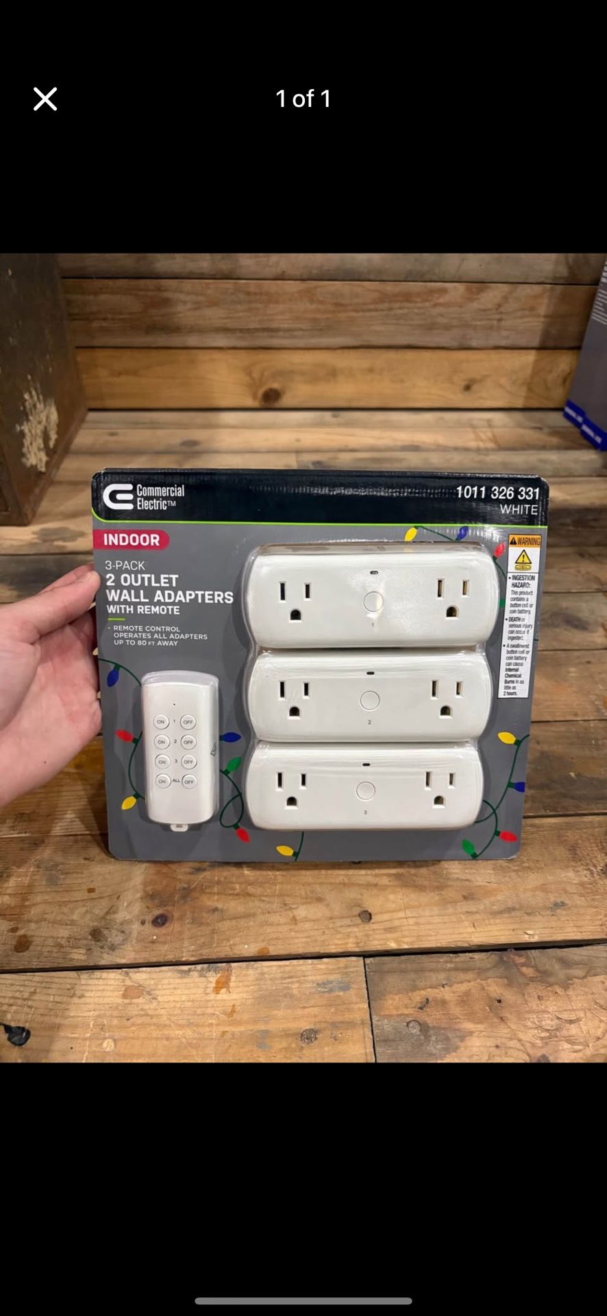 Remote Controlled Outlet 