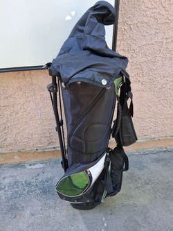 Golf Stand Bag Black and Green