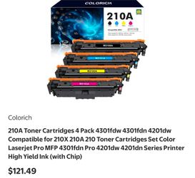 210A Color LaserJet Ink Cartridge