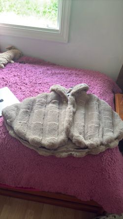 fuzzy dress coat