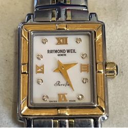Ladies R.Weil Swiss 18k GP + Stainless Watch + Diamonds 💎 