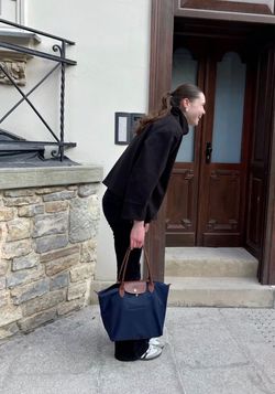 New Longchamp navy blue